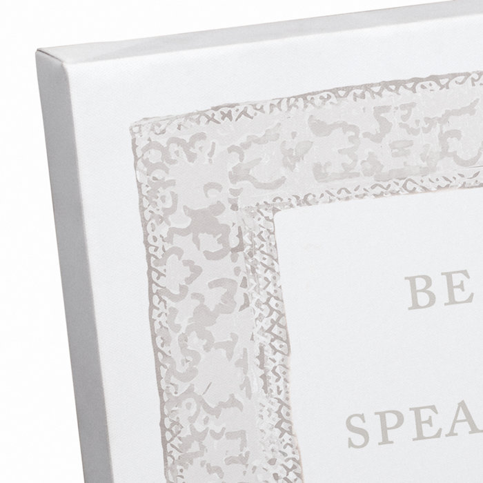 Trinx Speak Truth Be Kind Rules On Canvas Textual Art Wayfair